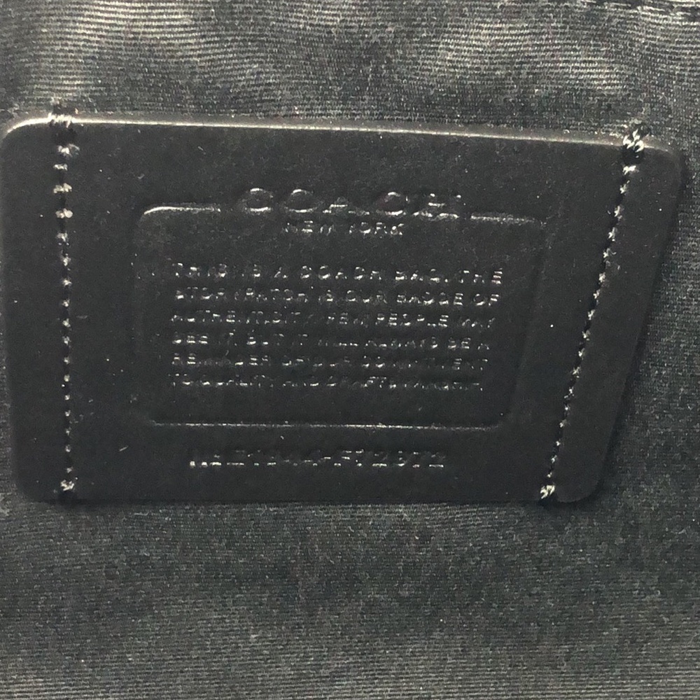 Coach Beckett Mens Slim Briefcase 72978 - Picture 11 of 15